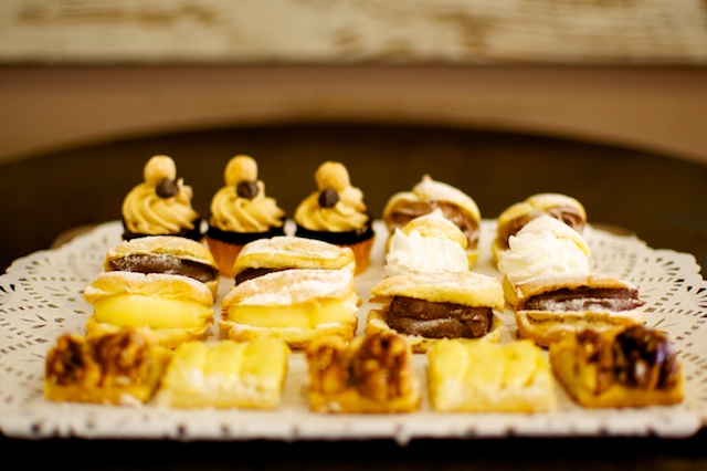 Pasteles variados