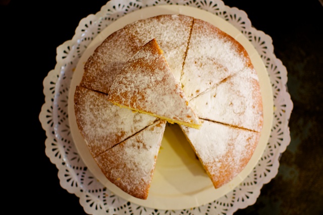 Tarta de naranja
